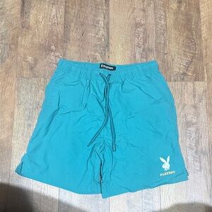 PacSun Teal Swim Trunks
